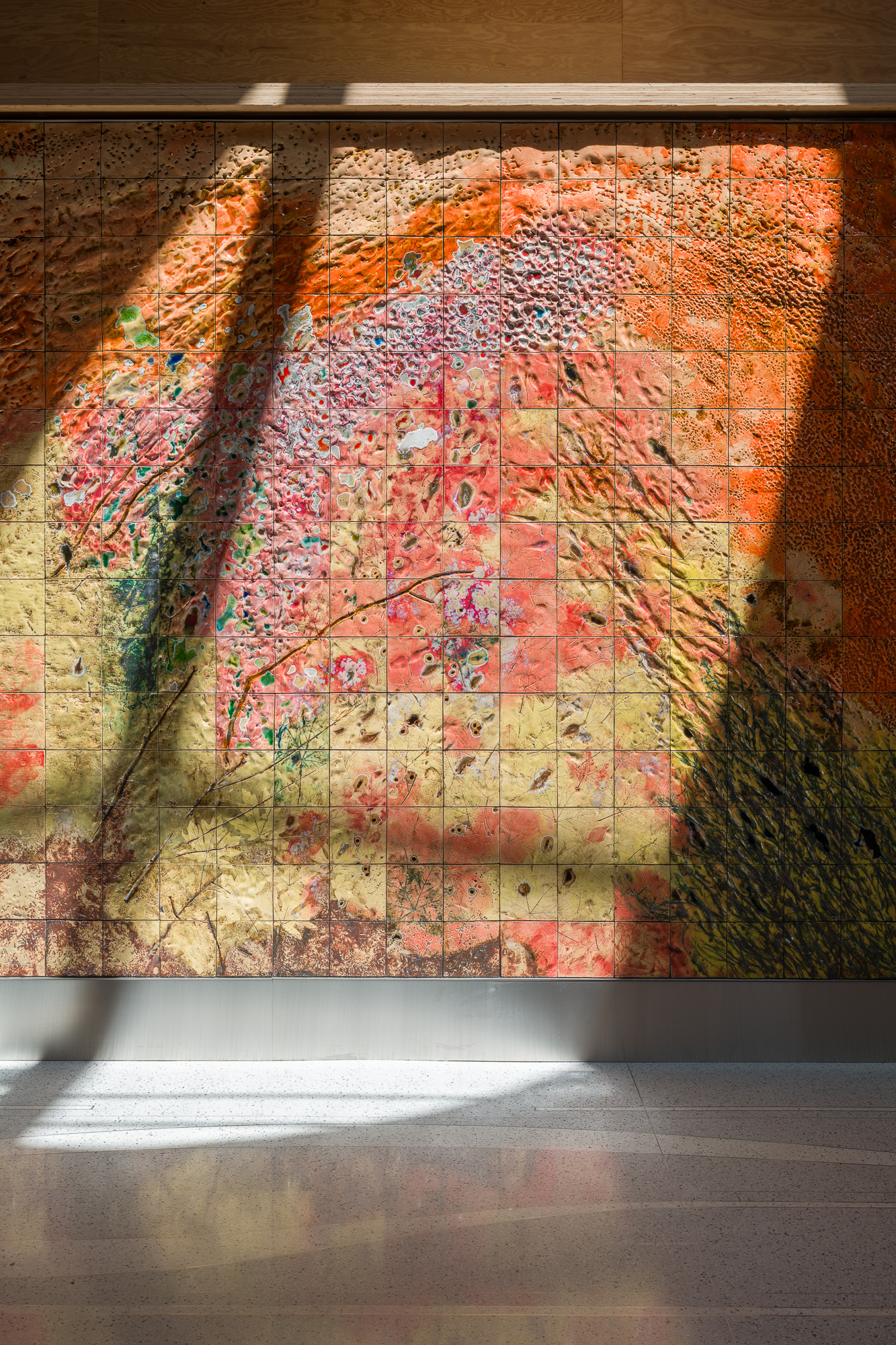 The Sound of Trees by Kate Newby at Portland International Airport, view 11